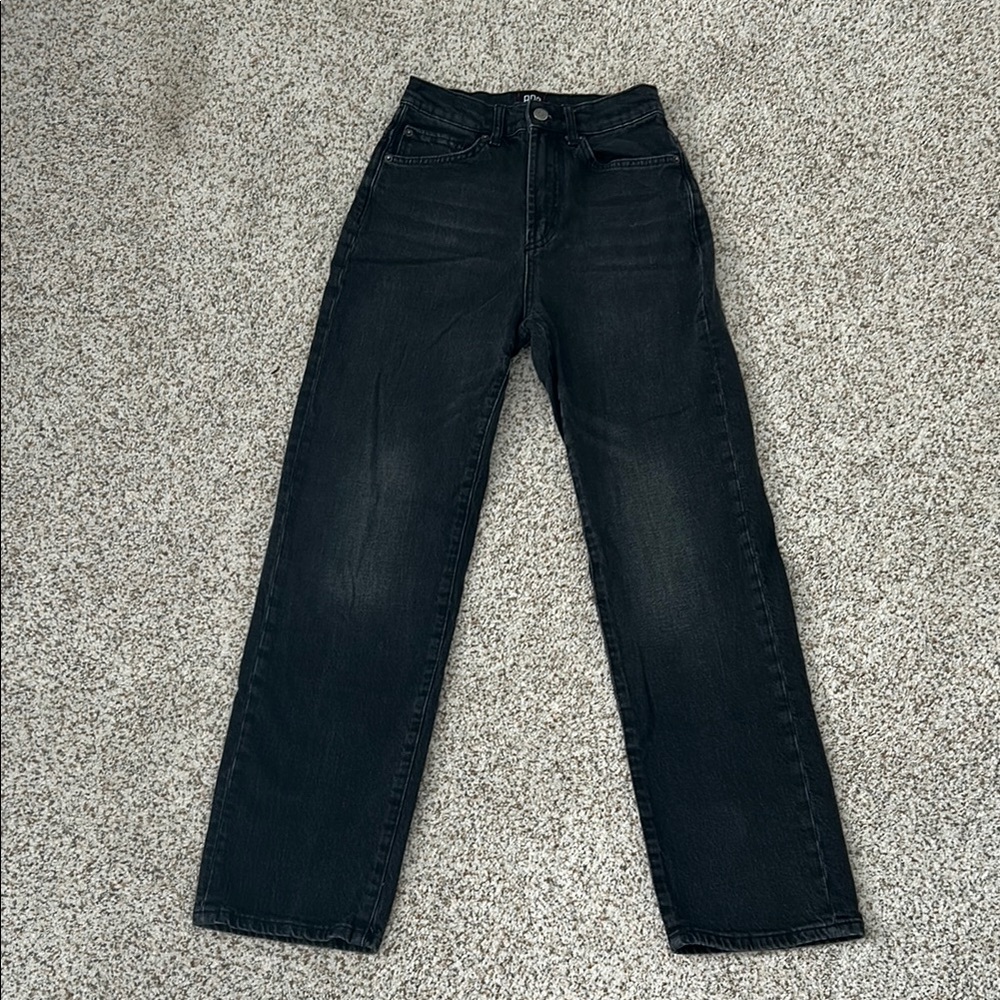 Urban outfitters washed black cowboy jeans
